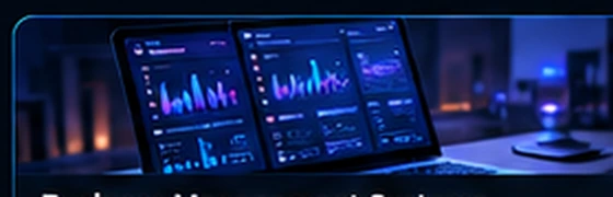 Illustrative business dashboard